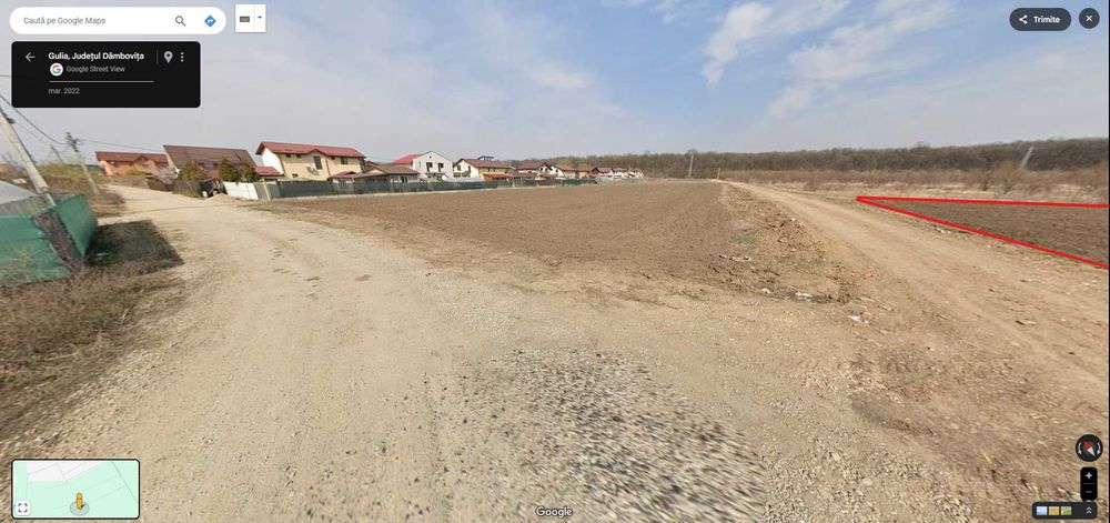 Loturi Teren GULIA Dambovita / 6 Loturi / 545mp