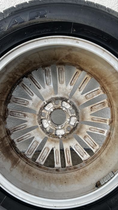 Jante aliaj 5x112 R17 VW cu anvelope vara 235/55 R17