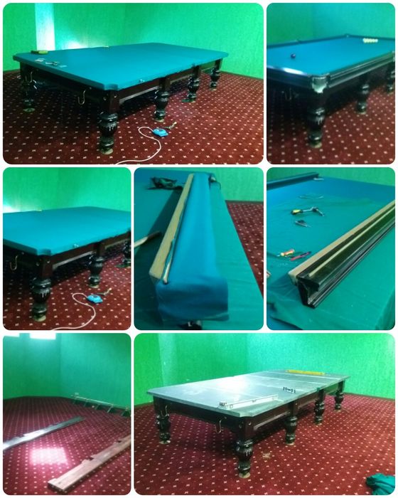 БИЛЬЯРД. Установка, ремонт, обслуживание, реставрация, комплектующие и