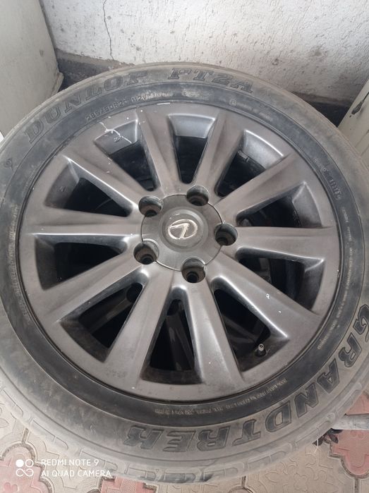 Титанка с резиной лета на 20