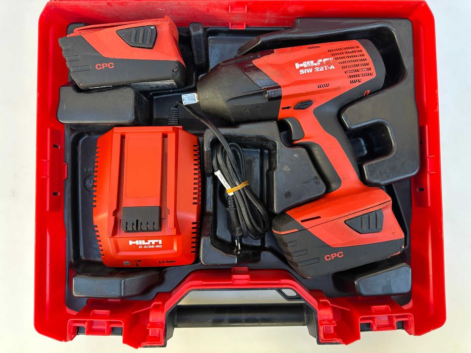 Hilti SiW 22T-A - Акумулаторен гайковерт 2x22V 5.2Ah
