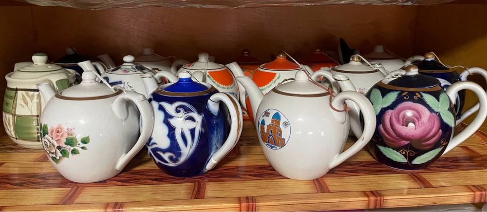 Хрусталная вазы посуды