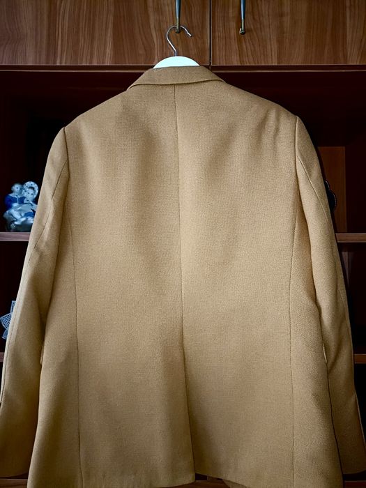 Sacou elegant galben mustar