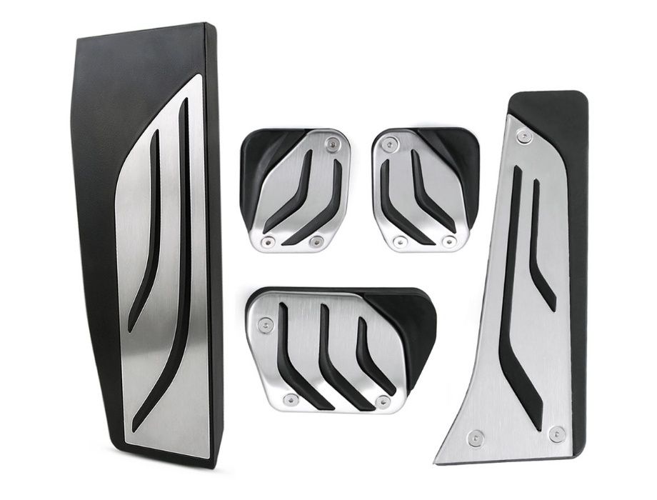 Ornamente INOX pedale M - BMW 1 2 3 4 - F20-21-22, F30-31-32-33-34-36