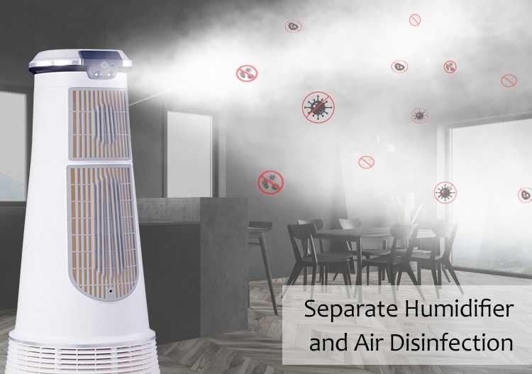 Ventilator turn 4in 1 cu  racire, dezinfectare, purificare,umidificare