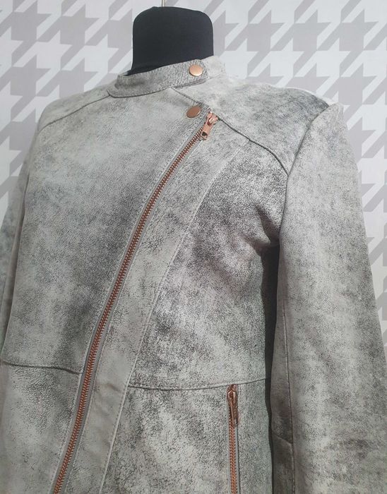 Уникално кожено яке дамско единствена бройка XS / S