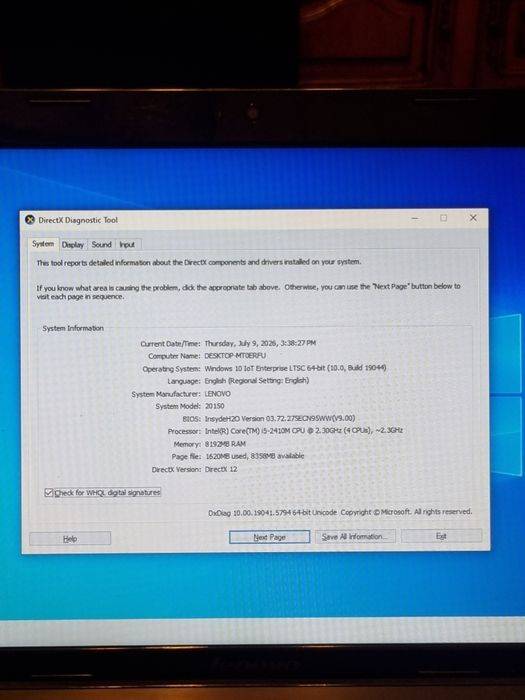 Laptop Lenovo G580 i5-2410M , 8gb ram , HDD 320 gb , Windows 10 activat