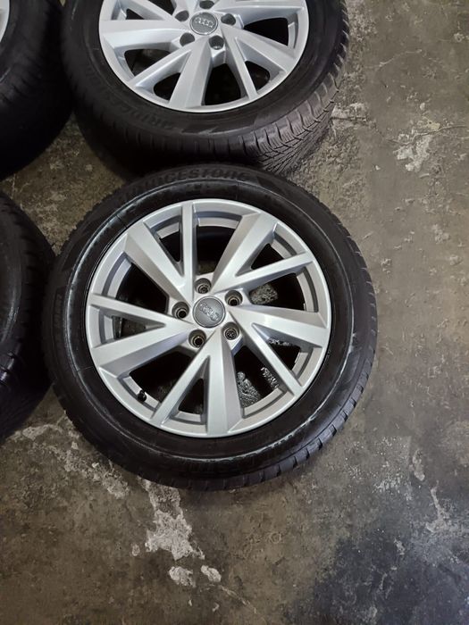 Jante 17 5x112 ET45 Golf Passat Octavia + 215/55 R17 iarna