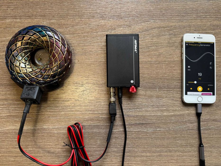 Bobina Rodin Coil 11.5 cm - portabila - Terapie prin frecvențe