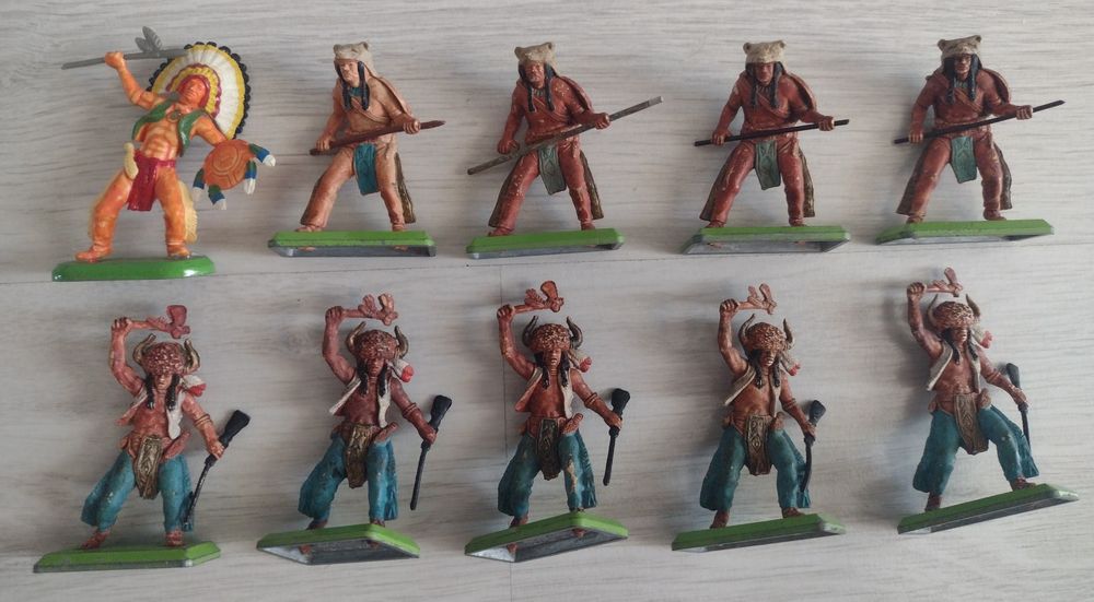 Figurine cowboy indieni legionari mexicani arabi