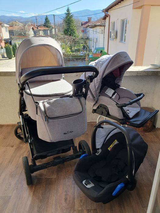 Бебешка Количка Milu Kids Atteso 3в1