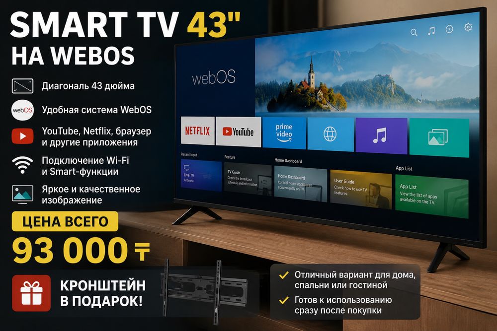 Смарт тв на weboa