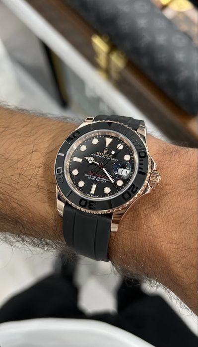 Rolex Yacht-Master Rubber Everose Gold 40mm