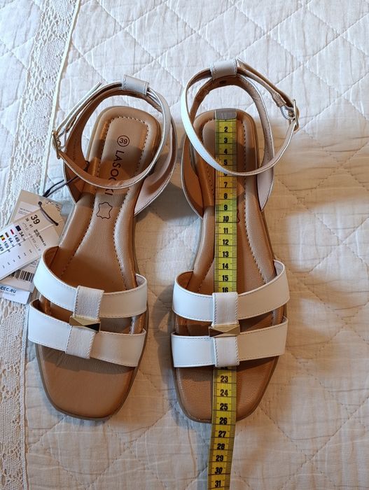 Sandale Lasocki pentru femei, din piele, mărimea 39