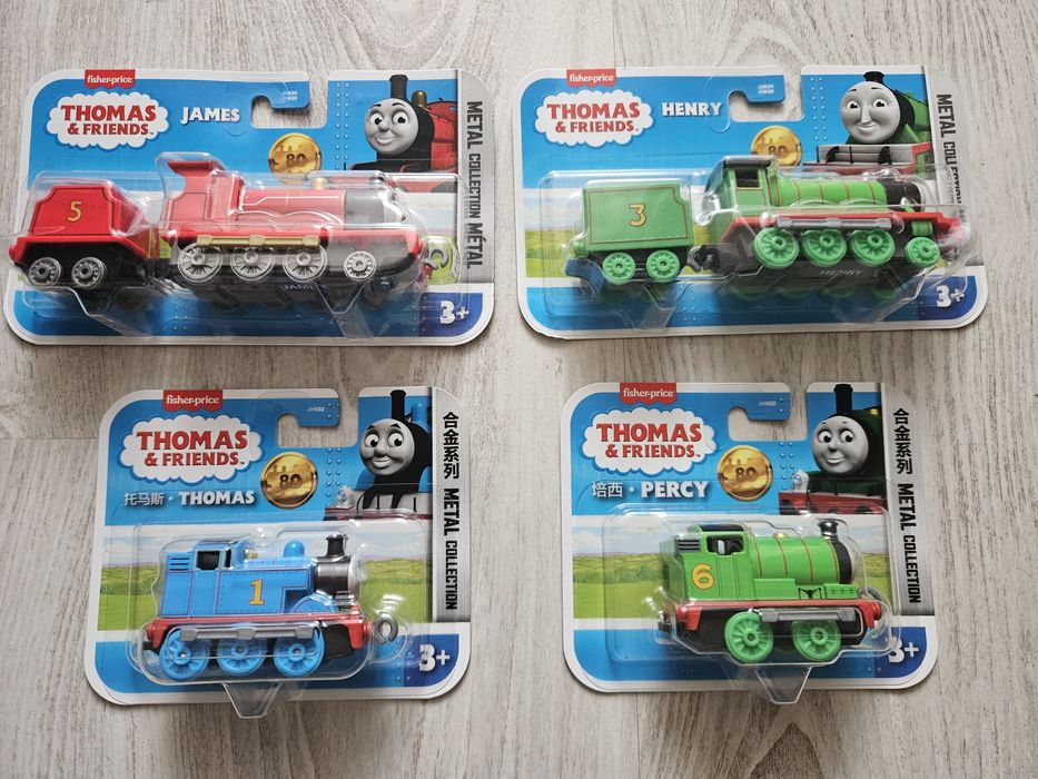 Thomas & friends: Thomas, Percy, Henry & JamesEditie aniversara