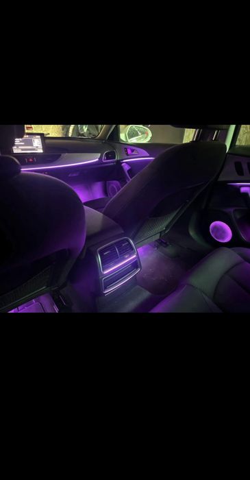 SUNATI VA ROG!Lumini ambientale auto 750lei Montaj inclus in pret