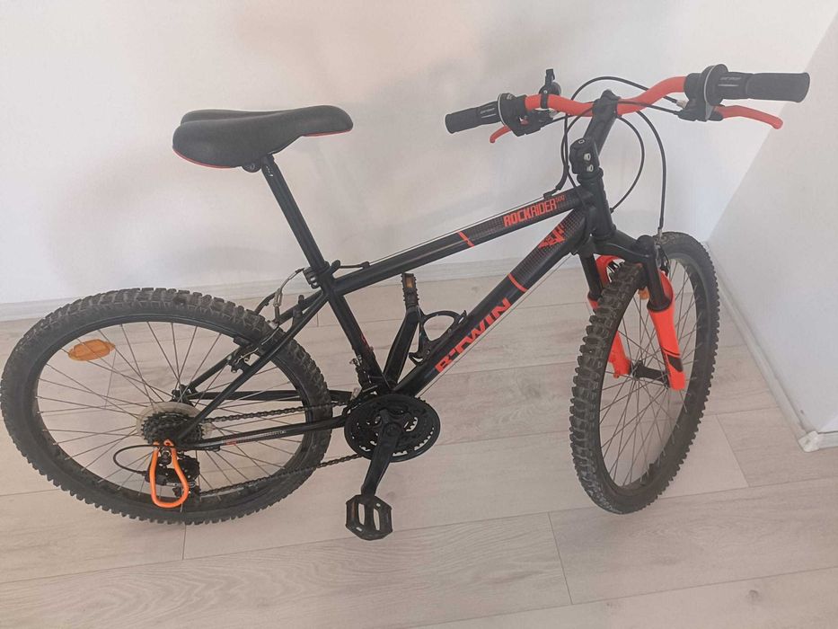 Bicicleta copii B-TWIN Rock Rider 520 Orange 26 Inch