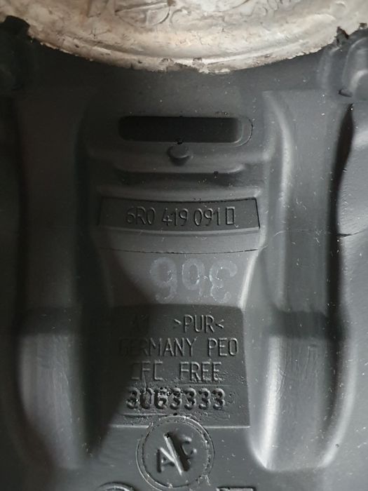 Volan complet cu airbag vw Polo 6R  2012