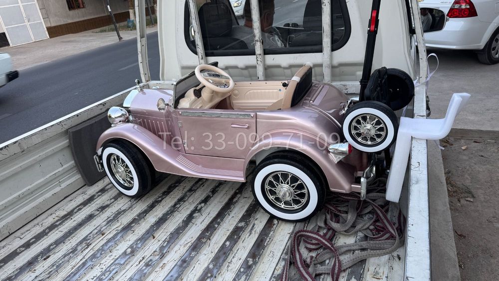 Детский электромобиль Retro Master Classic 24V, EVA колёса, с пультом