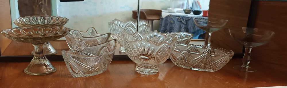 Ваза хрустальная