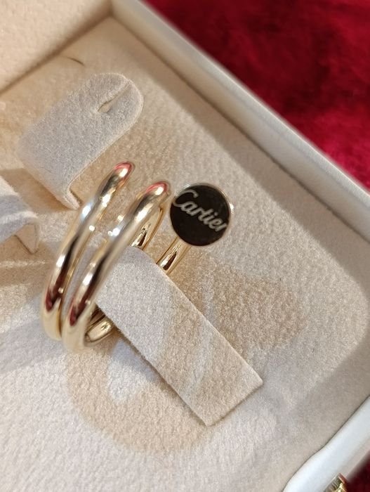 Золотое кольцо CARTIER  гвоздь,Турецкая изделия, проба585 вес 3,49 гр