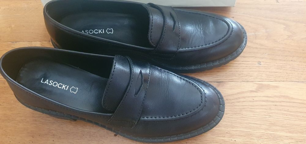 Mocasini din piele Lasocki