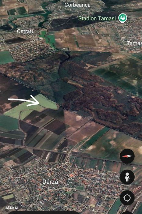 Teren intravilan de vânzare, 380.000 mp, pădure