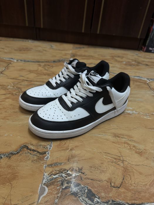 Nike Court Vision черно белые