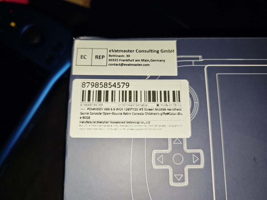 Vând consolă jocuri portabila Powkiddy X55