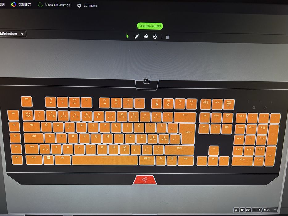 Tastatura gaming Razer chroma v2