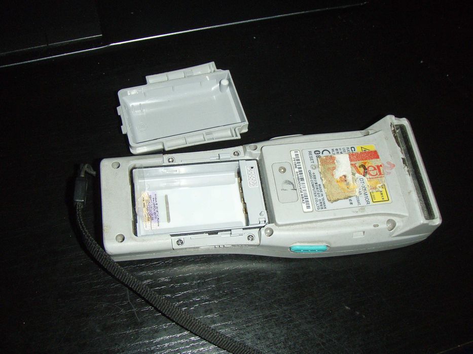 Scaner cod bare Casio DT-X5M10R netestat, fara baterie fara incarcator