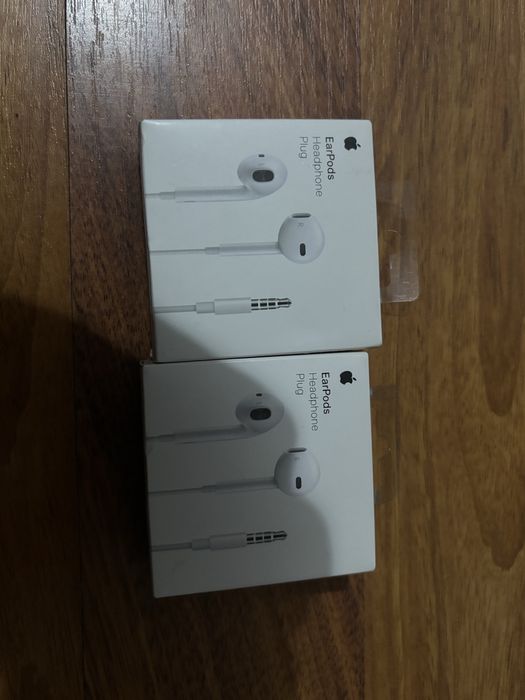 Casti Apple cu mufa jack 3.5