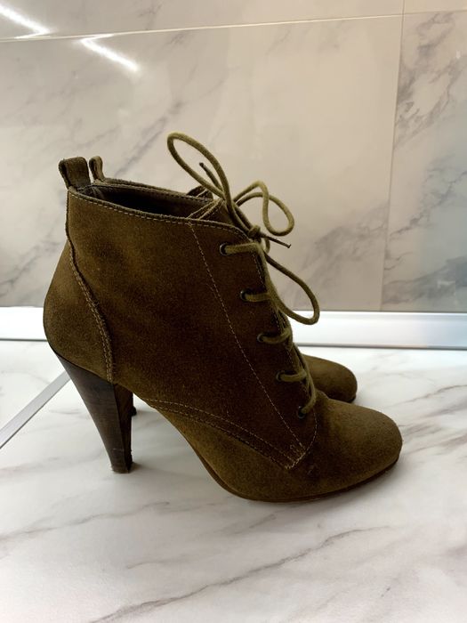 Ghete piele întoarsă 38/cizme dama