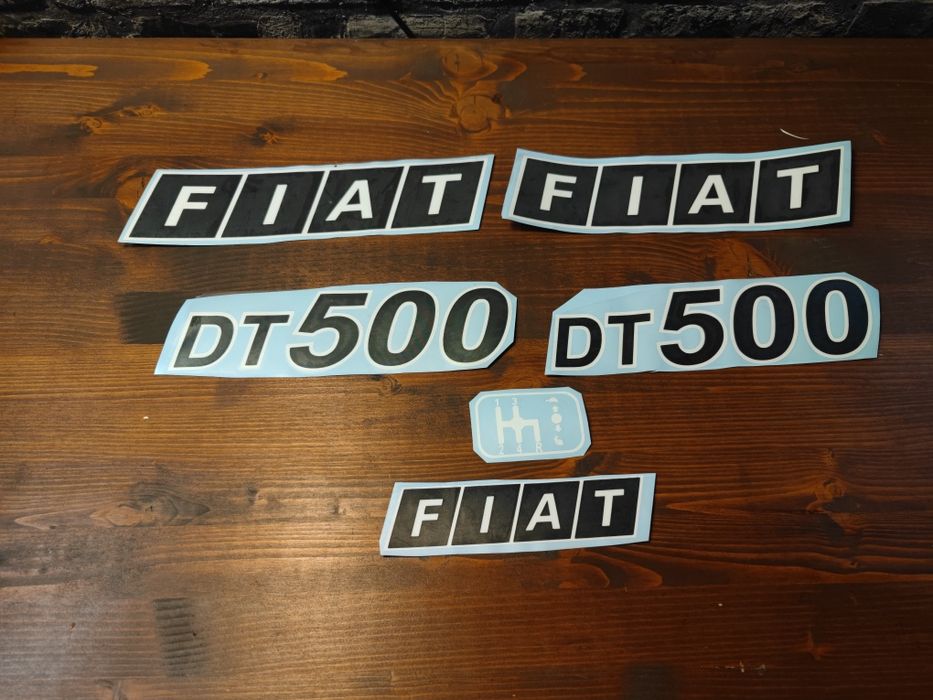 Kit stickere tractor, fiat universal dt 500 jil 700 640dtc 640 600 550