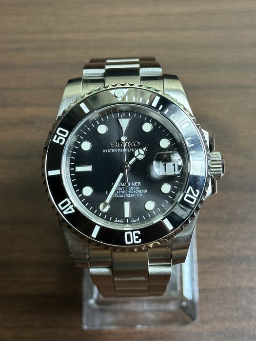 Ceas Seiko Submariner Black Mod