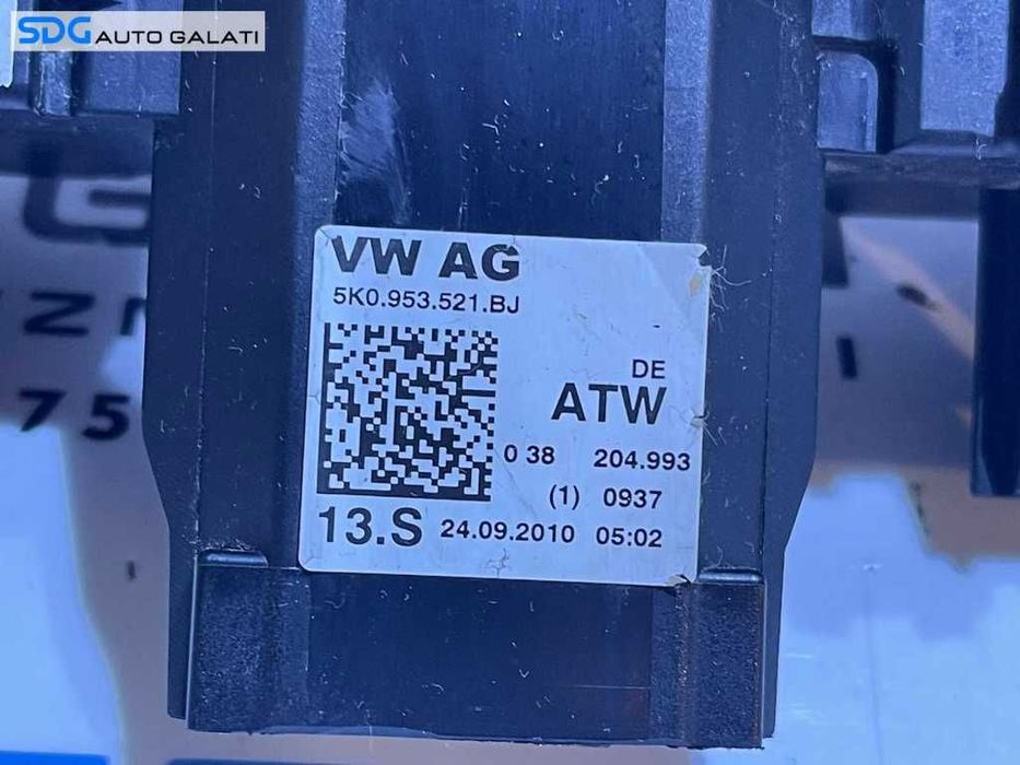 Maneta Manete Semnalizare Faza Lunga Scurta Stergatoare VW Touran 2011 - 2015 Cod 5K0953502L 5K0953521BJ [L4635]