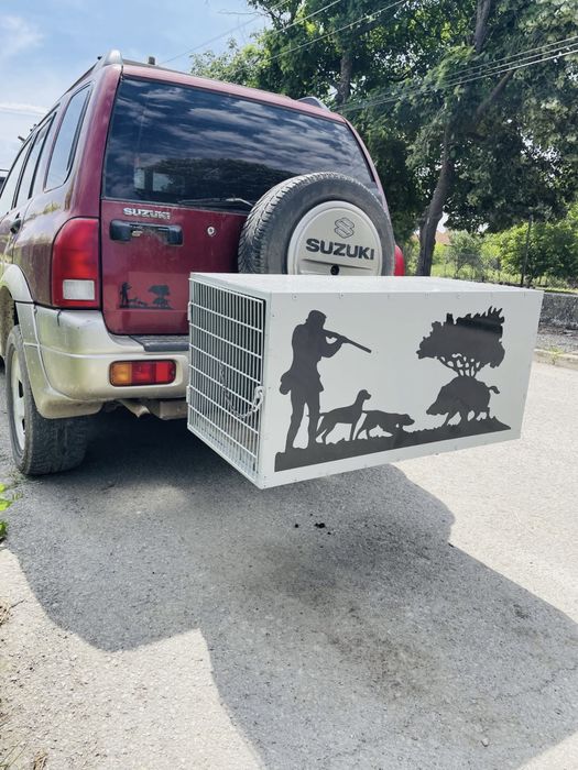 Клетка за кучета за теглич