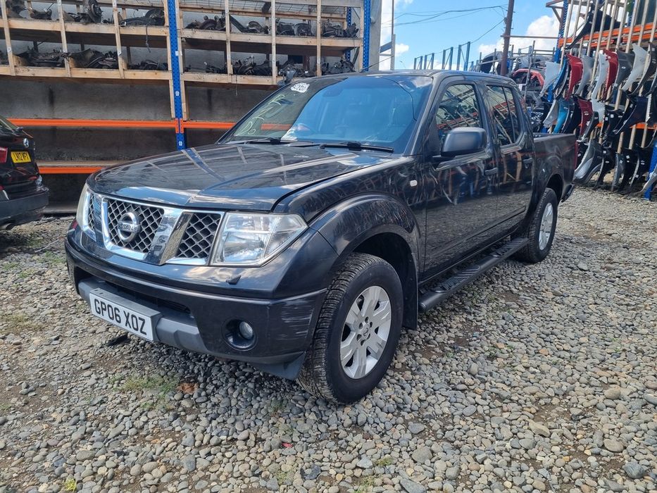 Oblon Nissan Navara D40 2006 - 2010 Pick Up Truck 4 Usi Black Metallic GN0 (1634) Garantie