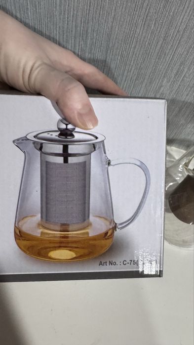 Заварочный чайник жаростойкий 750 мл