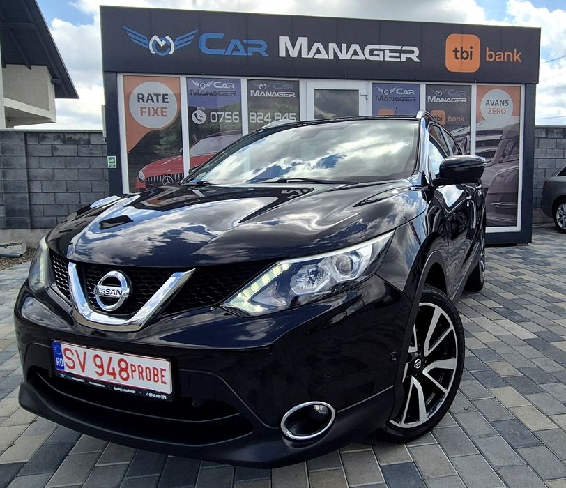 Nissan Qashqai Tekna Garanție Posibilitate rate xenon piele Scaune încălzite camere