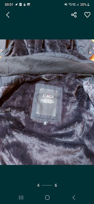 Geaca/parka de la Campagnolo S/M