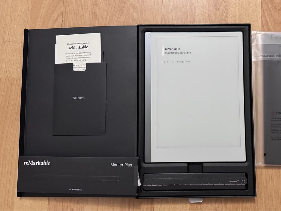 Tableta reMarkable2 - noua, + Marker Plus + Husa