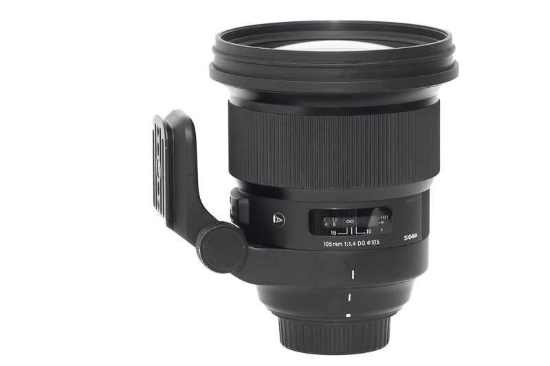 Обектив SIGMA 105mm/1.4 Bokeh Monster за система SONY E, FE, в ПЕРФЕКТНО състояние!