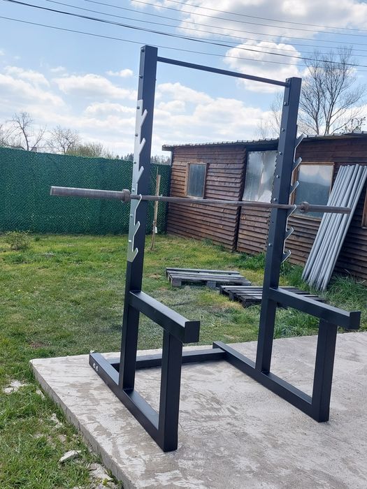 Силова клетка с лост за набиране