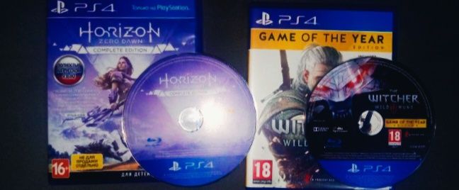 Диски пс4  The Witcher Hareisen