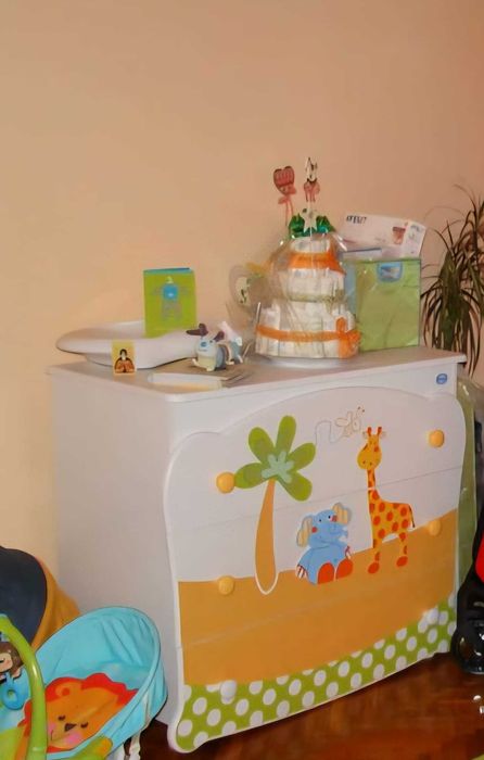Patut si comoda bebe marca Pali Italia, gama Gigi&Lele