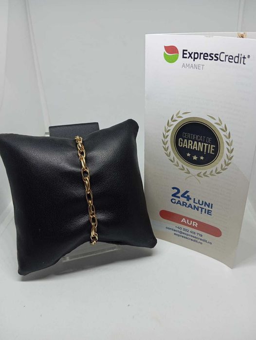 Bratara Aur 14k 3.38g (Ag1 Alexandru B.52878.7) - Garantie 2 ani