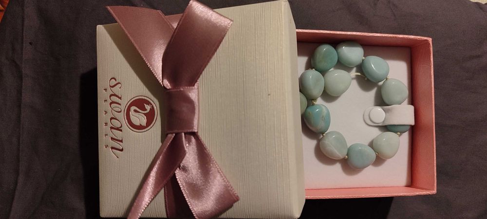 Елегантна гривна Swan Pearls –