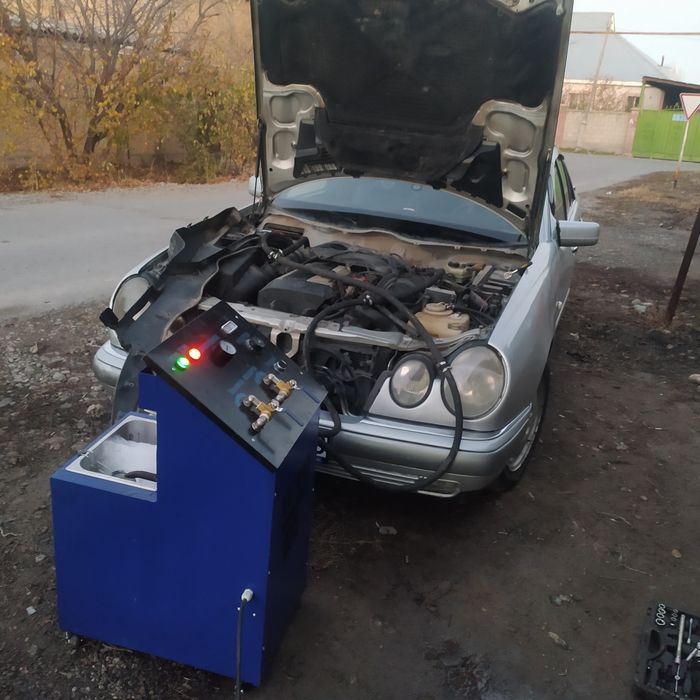 Чистка промывка радиатора печки