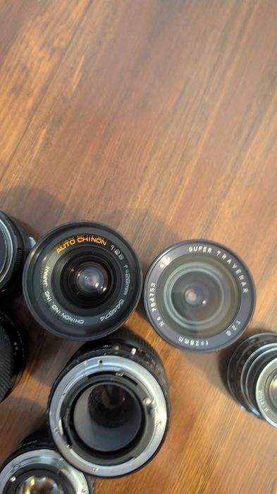 Обективи M42 (Helios 44M, Chinon, Travenar, Industar).– Отлично състояние